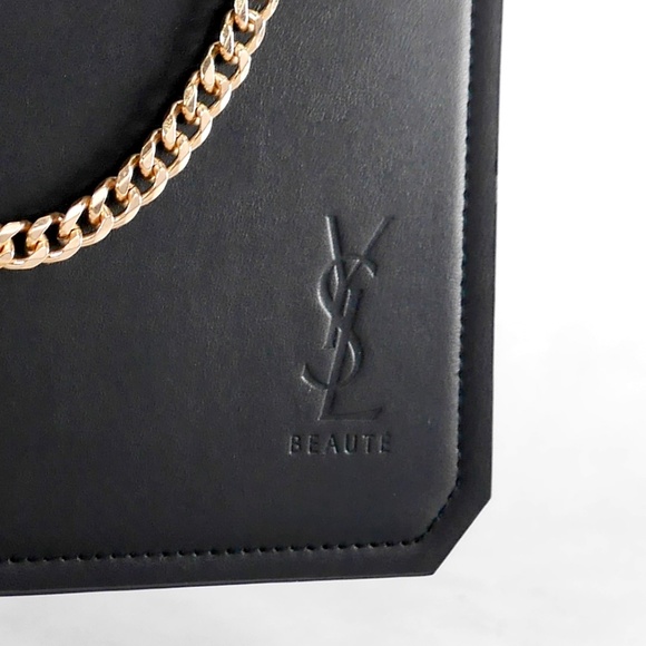 Yves Saint Laurent Crossbody Bag Pouch Clutch Envelope NEW YSL - Picture 3 of 9